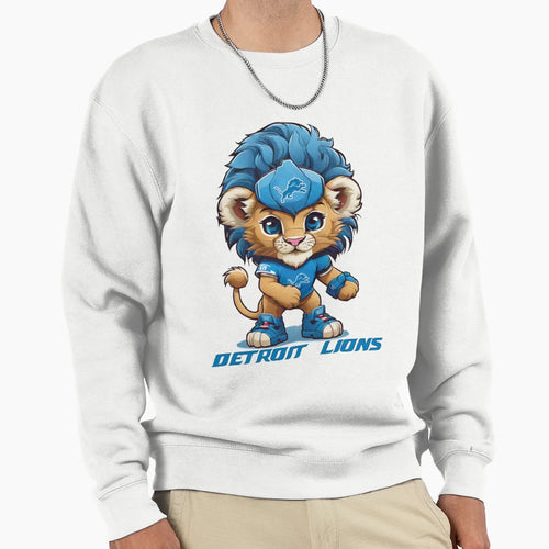 Detroit Lions Sweatshirt - Aesthetic Graphic Unisex - T-Shirt, Sweatshirt, Hoodie