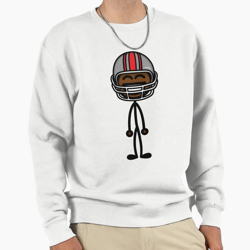 Football Guy 1 Sweatshirt - Custom Art Print for Adults - T-Shirt, Sweatshirt, Hoodie