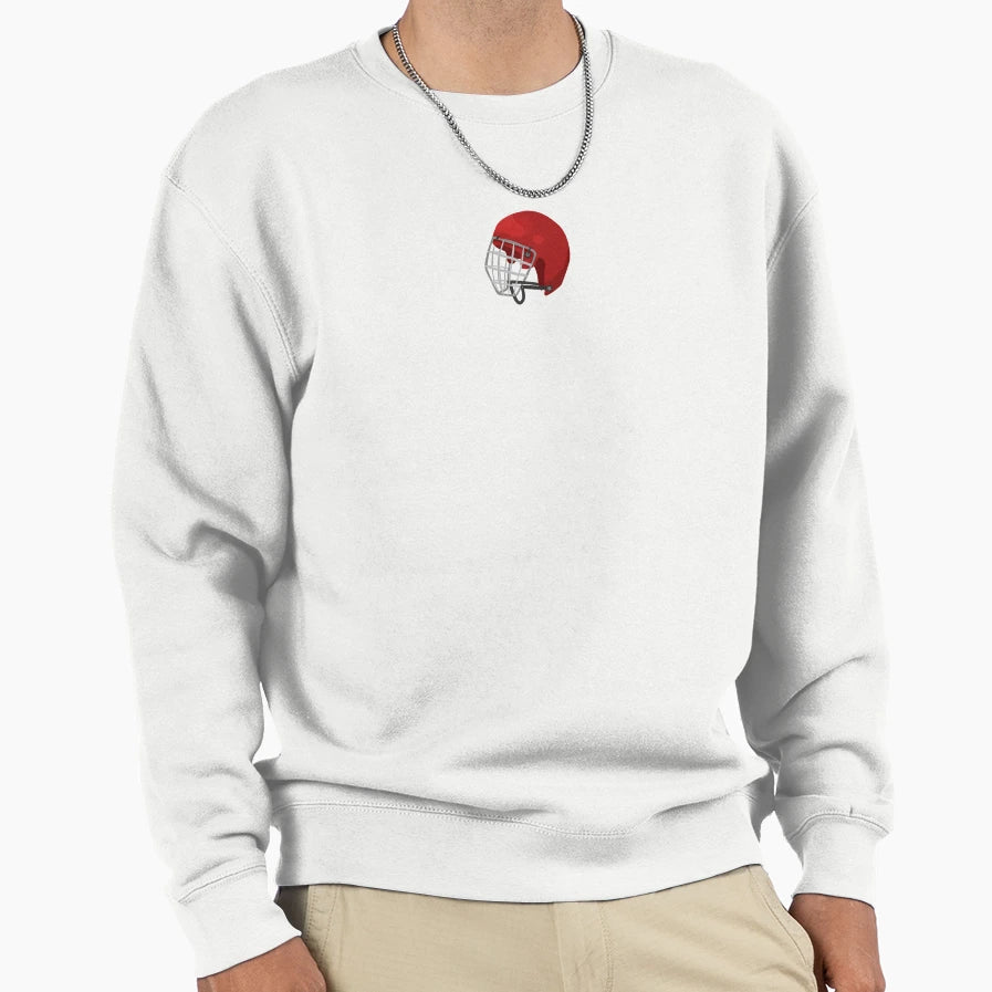 Helmet Athlete Sweatshirt - Fun Novelty Design Men Women - T-Shirt, Sweatshirt, Hoodie