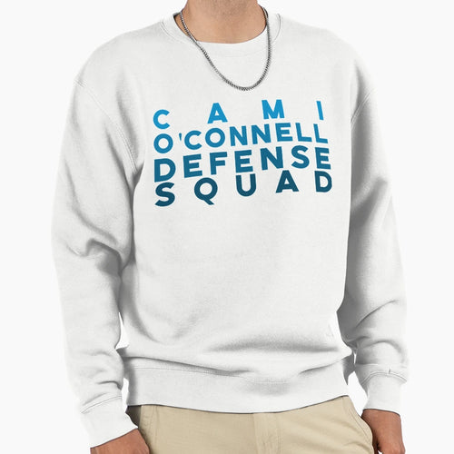 Cami Oconnell Defense Squad Sweatshirt - Minimalist Print for Adults - T-Shirt, Sweatshirt, Hoodie