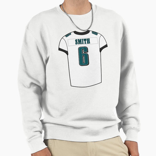 Devonta Smith Away Jersey Sweatshirt - Casual Everyday Wear Unisex - T-Shirt, Sweatshirt, Hoodie