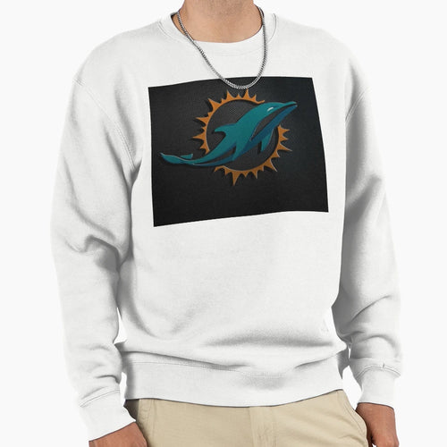 Dolphin Sun Sweatshirt - Aesthetic Graphic for Adults - T-Shirt, Sweatshirt, Hoodie