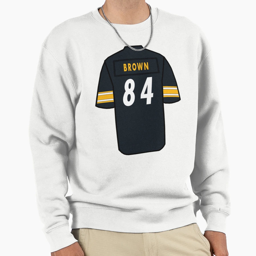 Antonio Brown Jersey Sweatshirt - Trendy Graphic Men Women - T-Shirt, Sweatshirt, Hoodie