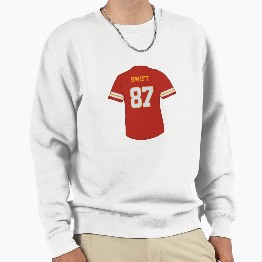 Swift Chiefs Jersey 87 Sweatshirt - Streetwear Style for Adults - T-Shirt, Sweatshirt, Hoodie