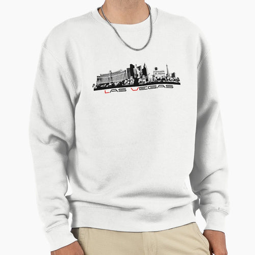 Las Vegas Skyline Sweatshirt - Unique Graphic Unisex - T-Shirt, Sweatshirt, Hoodie