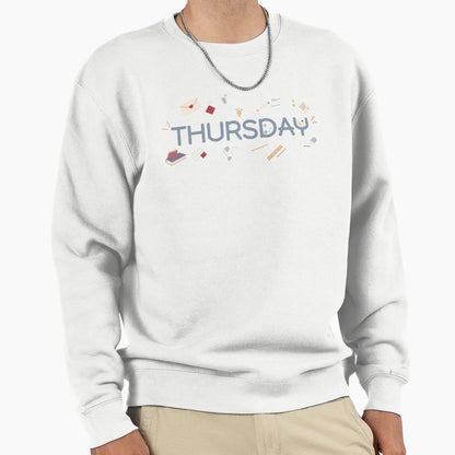 Thursday Doodle Sweatshirt - Casual Everyday Wear Unisex - T-Shirt, Sweatshirt, Hoodie