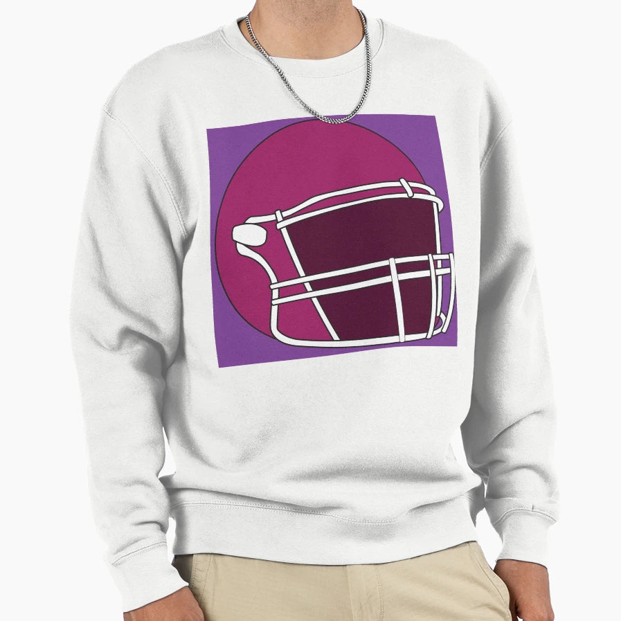 Football Helmet Sweatshirt - Streetwear Style Unisex - T-Shirt, Sweatshirt, Hoodie