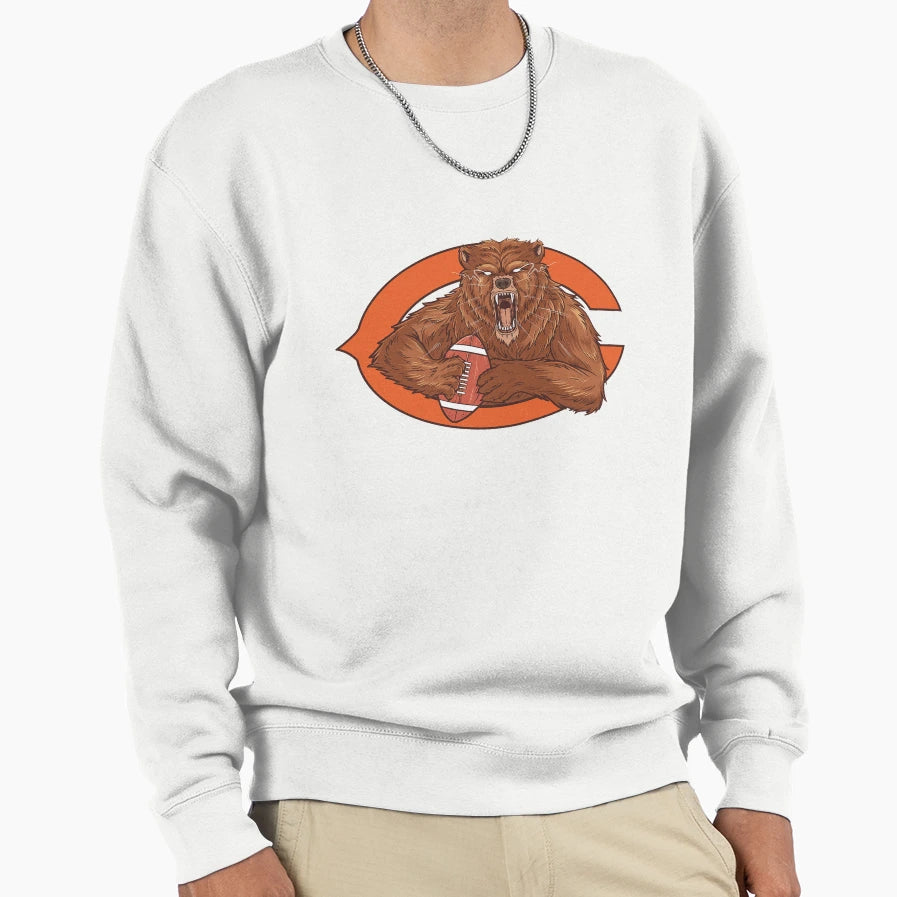 Bear Player Sweatshirt - Trendy Graphic for Adults - T-Shirt, Sweatshirt, Hoodie