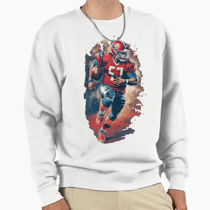 American Football Player Sweatshirt - Streetwear Style Men Women - T-Shirt, Sweatshirt, Hoodie