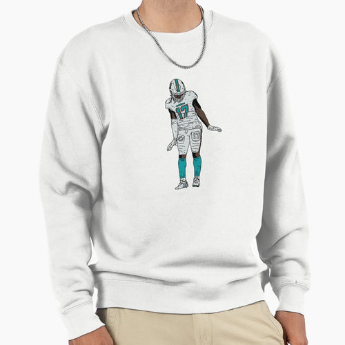 Jaylen Waddle Sweatshirt - Trendy Graphic Men Women - T-Shirt, Sweatshirt, Hoodie