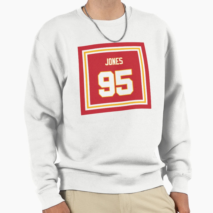 Chris Jones Kansas City Sweatshirt - Minimalist Print Unisex - T-Shirt, Sweatshirt, Hoodie