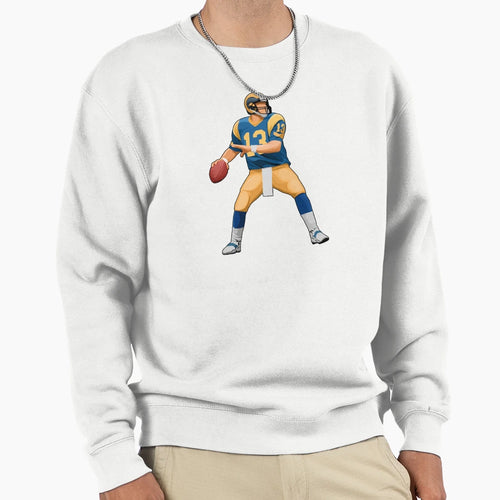 Kurt Warner 13 Drop Back Legends Sweatshirt - Novelty Apparel Men Women - T-Shirt, Sweatshirt, Hoodie