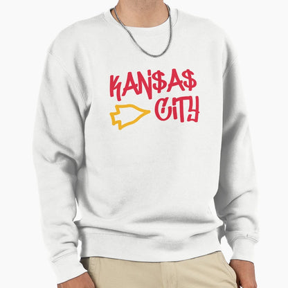 Kansas City Chiefs Sweatshirt - Streetwear Style Men Women - T-Shirt, Sweatshirt, Hoodie