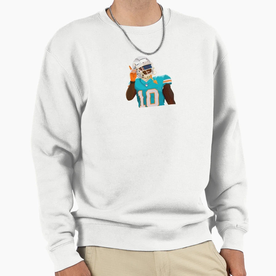 Tyreek Dolphin Sweatshirt - Trendy Graphic for Adults - T-Shirt, Sweatshirt, Hoodie