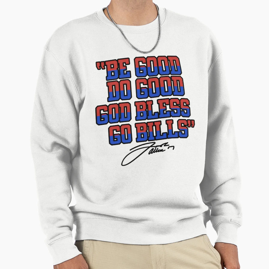 Buffalo Bills Sweatshirt - Minimalist Print Men Women - T-Shirt, Sweatshirt, Hoodie