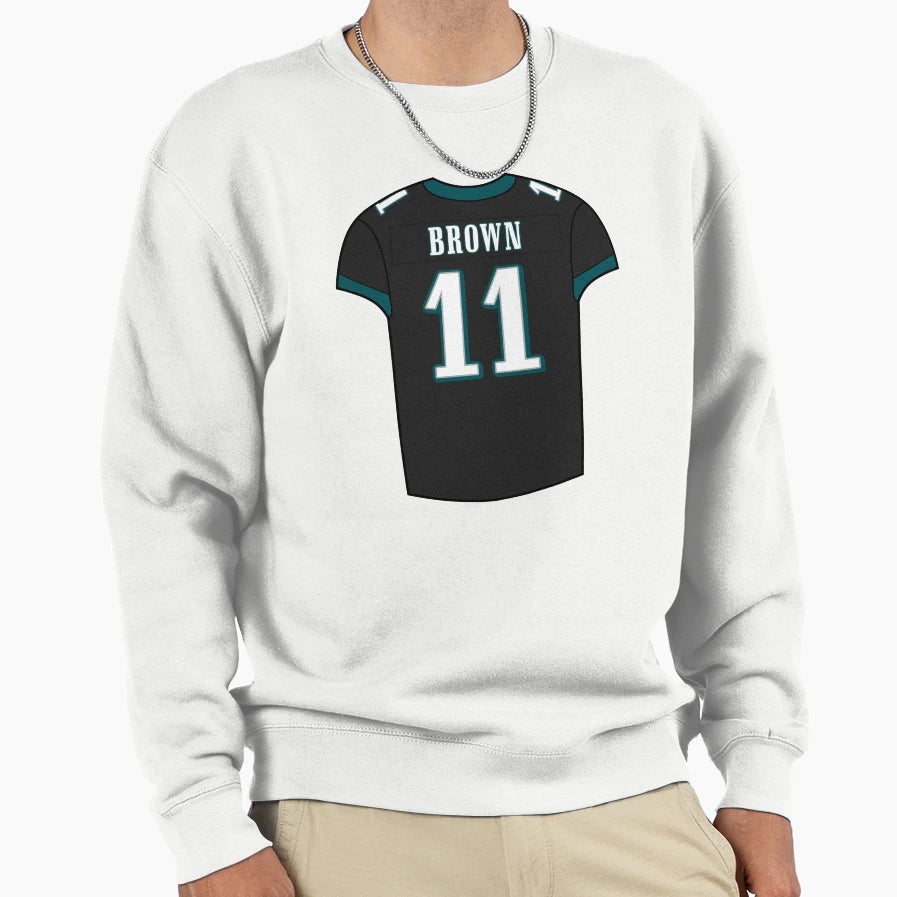J Brown Alternate Jersey Sweatshirt - Unique Graphic Men Women - T-Shirt, Sweatshirt, Hoodie