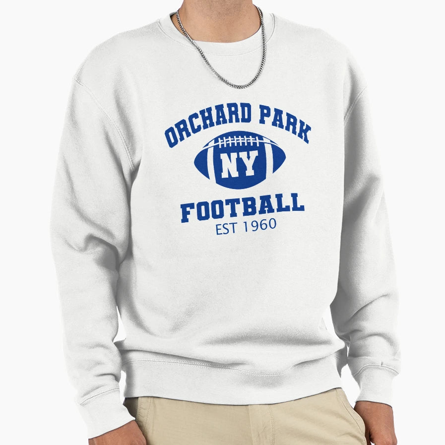 Orchard Park Football Sweatshirt - Trendy Graphic Men Women - T-Shirt, Sweatshirt, Hoodie