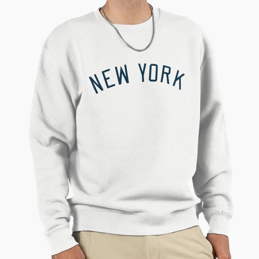 New York Sweatshirt - Fun Novelty Design Men Women - T-Shirt, Sweatshirt, Hoodie