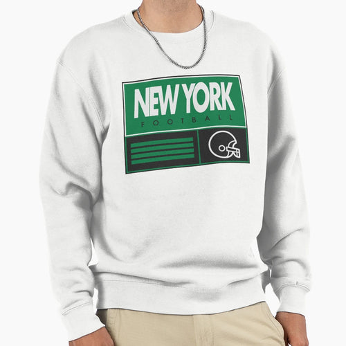 New York Football Sweatshirt - Aesthetic Graphic for Adults - T-Shirt, Sweatshirt, Hoodie