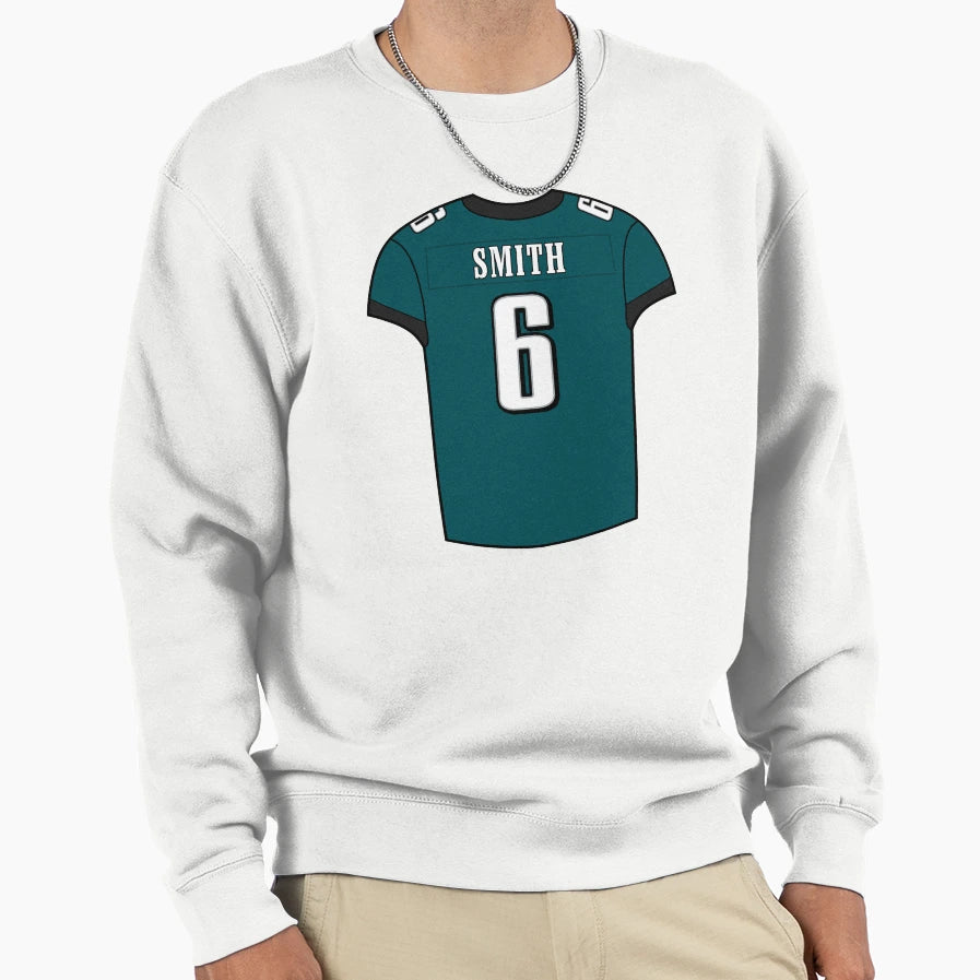 Devonta Smith Home Jersey Sweatshirt - Minimalist Print Unisex - T-Shirt, Sweatshirt, Hoodie