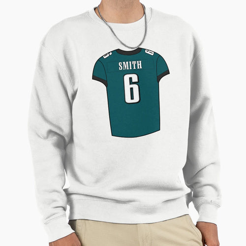 Devonta Smith Home Jersey Sweatshirt - Minimalist Print Unisex - T-Shirt, Sweatshirt, Hoodie