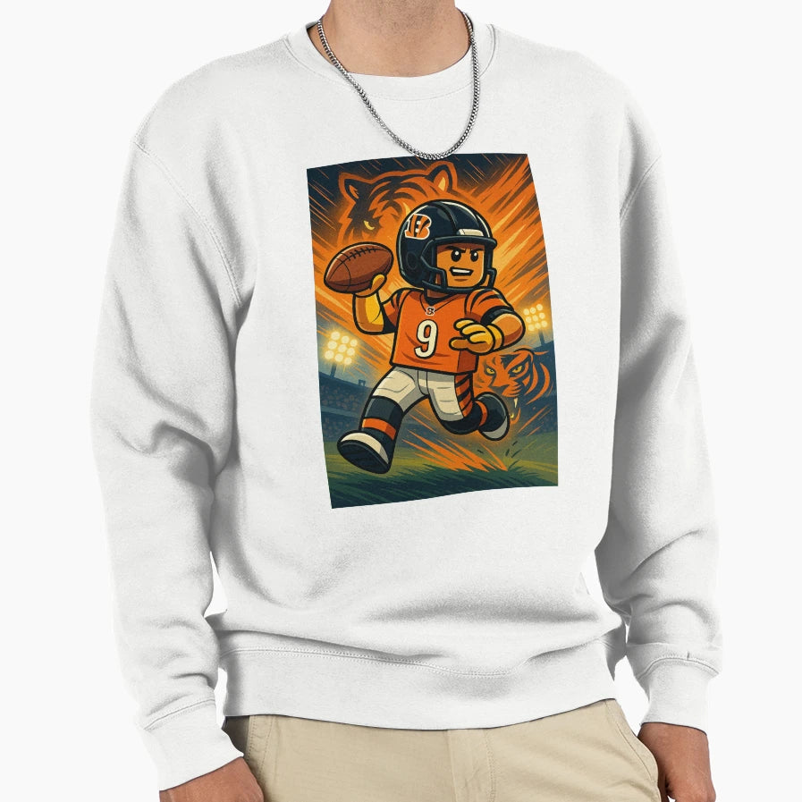 Block Burrow Sweatshirt - Novelty Apparel Men Women - T-Shirt, Sweatshirt, Hoodie