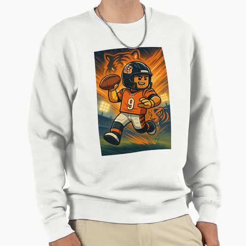 Block Burrow Sweatshirt - Novelty Apparel Men Women - T-Shirt, Sweatshirt, Hoodie