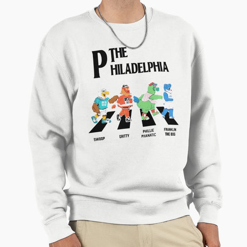 Halloween Philadelphia Team Swoop Gritty T-Shirt - Graphic Print Unisex - T-Shirt, Sweatshirt, Hoodie