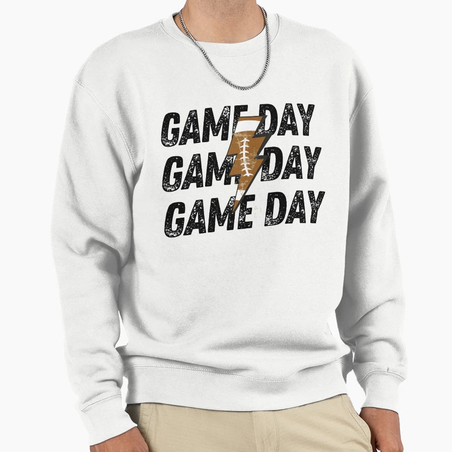 Game Day Lightning Gameday Sweatshirt - Casual Everyday Wear for Adults - T-Shirt, Sweatshirt, Hoodie