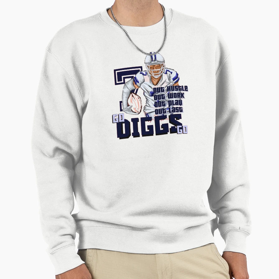 Diggs Trevon Sweatshirt - Novelty Apparel for Adults - T-Shirt, Sweatshirt, Hoodie