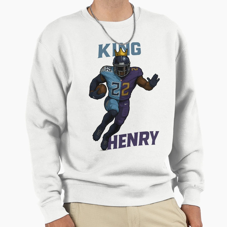 Derrick King Henry Sweatshirt - Minimalist Print Unisex - T-Shirt, Sweatshirt, Hoodie