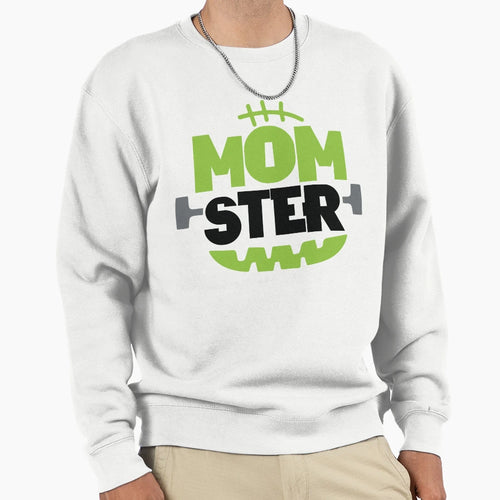 Momster Funny Halloween Mom Sweatshirt - Novelty Apparel Men Women - T-Shirt, Sweatshirt, Hoodie