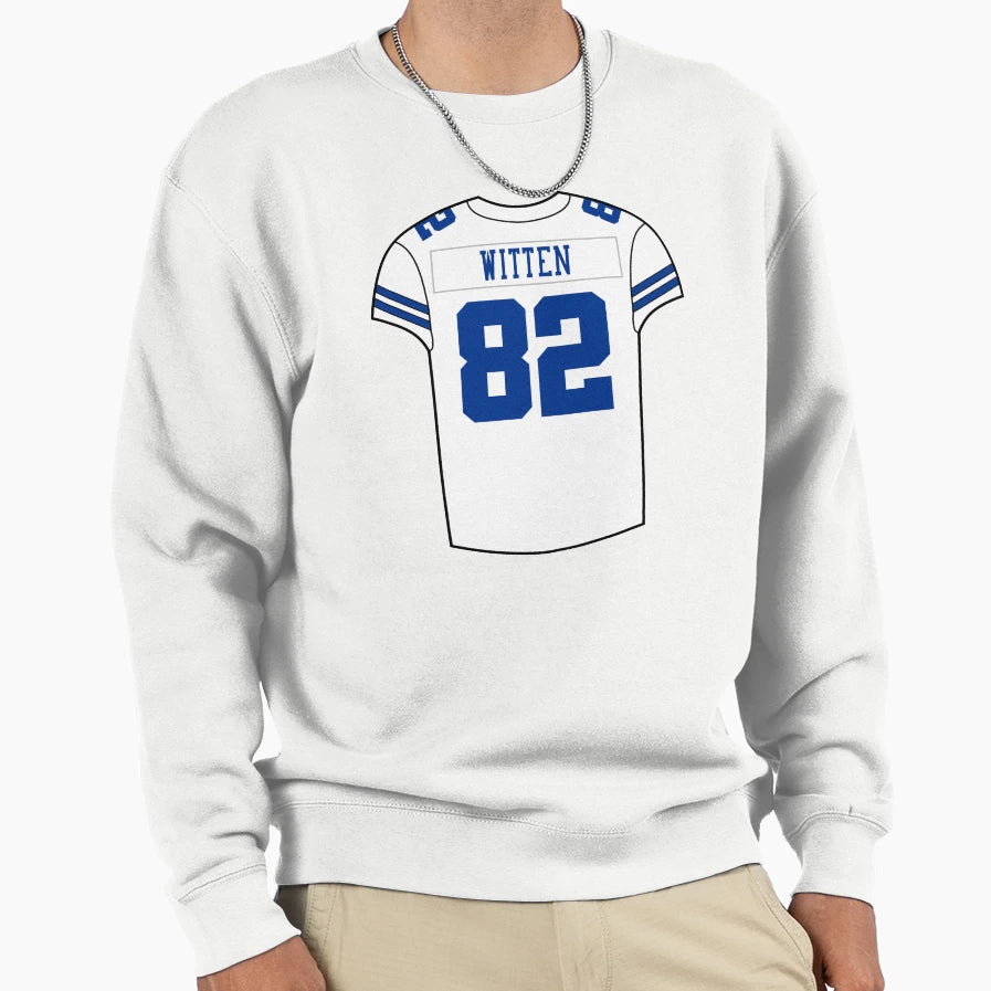 Jason Witten Home Jersey Sweatshirt - Aesthetic Graphic for Adults - T-Shirt, Sweatshirt, Hoodie