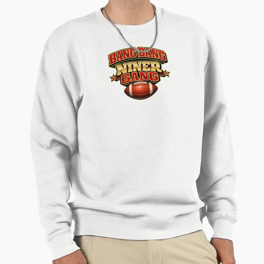 San Francisco 49Ers Sweatshirt - Fun Novelty Design for Adults - T-Shirt, Sweatshirt, Hoodie