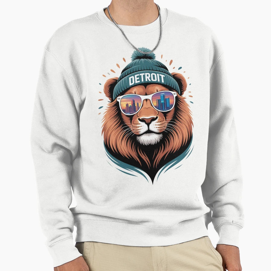 Detroit Team Sweatshirt - Fun Novelty Design Unisex - T-Shirt, Sweatshirt, Hoodie