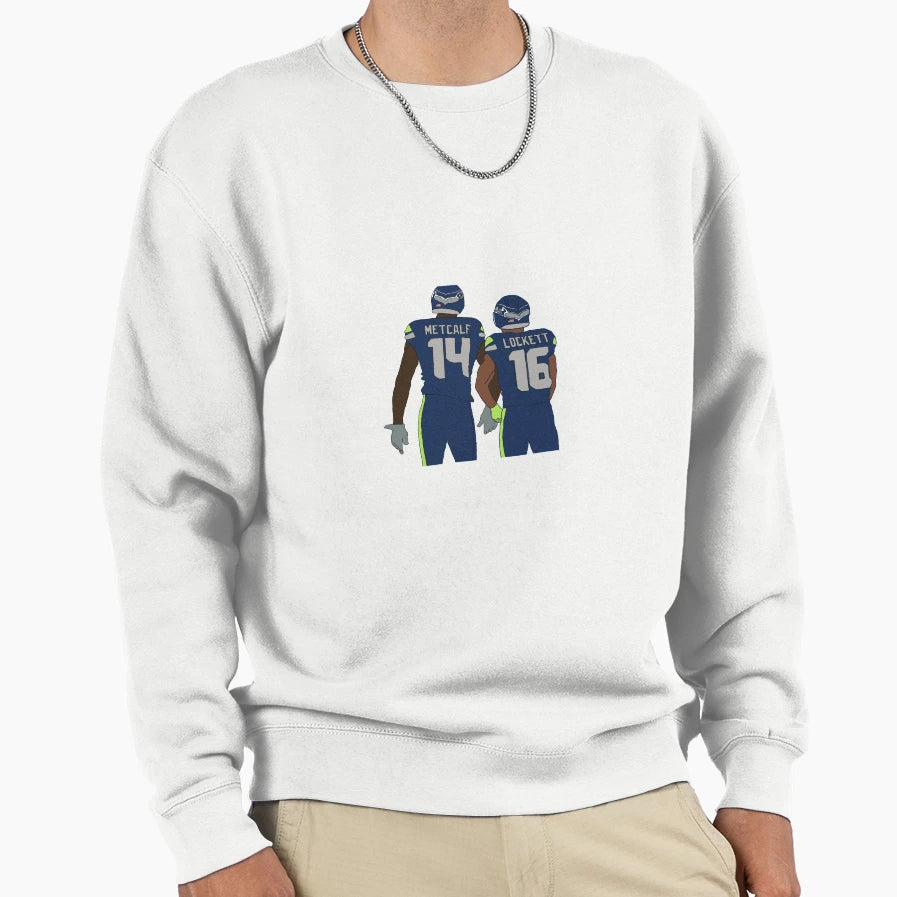 Dk Metcalf Tyler Lockett Sweatshirt - Streetwear Style for Adults - T-Shirt, Sweatshirt, Hoodie