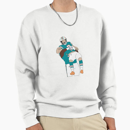 Miami Dolphins Jason Sanders Trick Sweatshirt - Custom Art Print Unisex - T-Shirt, Sweatshirt, Hoodie