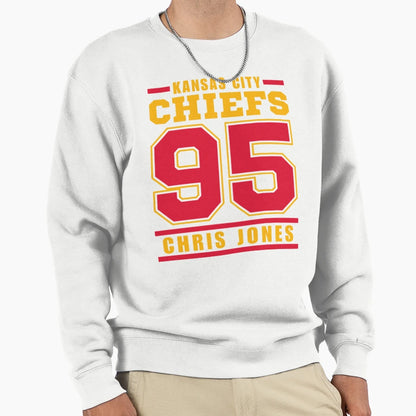 Kansas City Chiefs Chris Jones Sweatshirt - Streetwear Style Men Women - T-Shirt, Sweatshirt, Hoodie