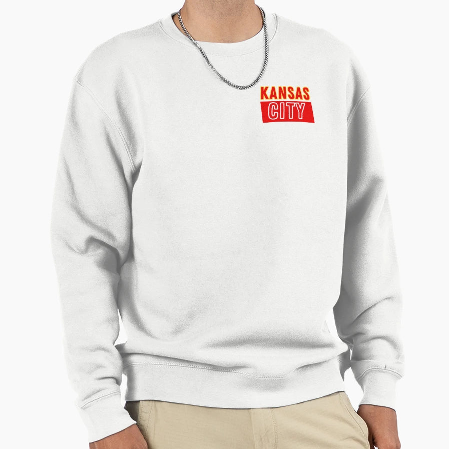 Kansas City Color Block 3 Sweatshirt - Graphic Print Unisex - T-Shirt, Sweatshirt, Hoodie