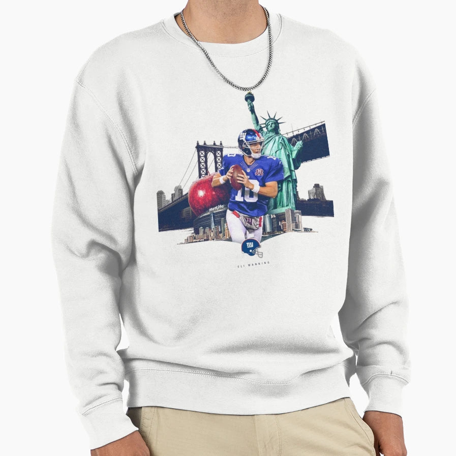 Eli Manning Sweatshirt - Graphic Print Unisex - T-Shirt, Sweatshirt, Hoodie