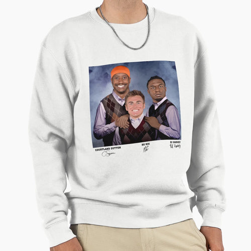Bo Nix Rj Harvey Courtland Sutton Sweatshirt - Custom Art Print Unisex - T-Shirt, Sweatshirt, Hoodie