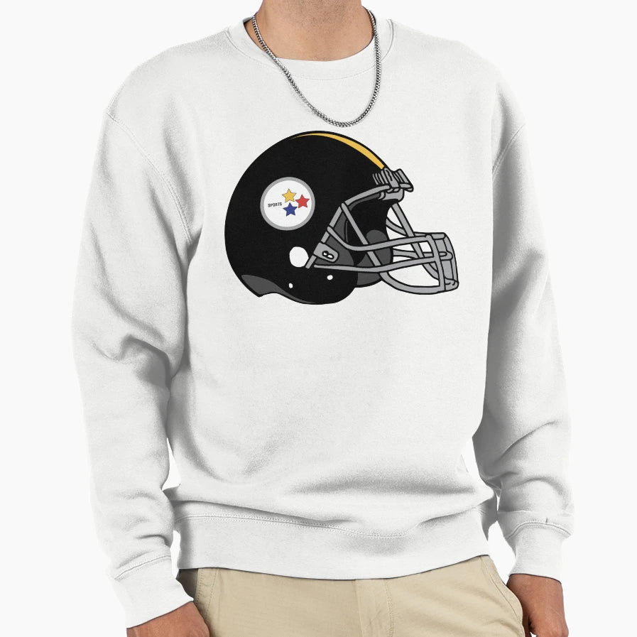 Hypocycloid Pittsburgh Sports Helmet Sweatshirt - Graphic Print Men Women - T-Shirt, Sweatshirt, Hoodie