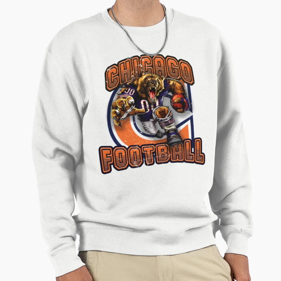 Chicago Football Cub Chicago Sweatshirt - Custom Art Print for Adults - T-Shirt, Sweatshirt, Hoodie