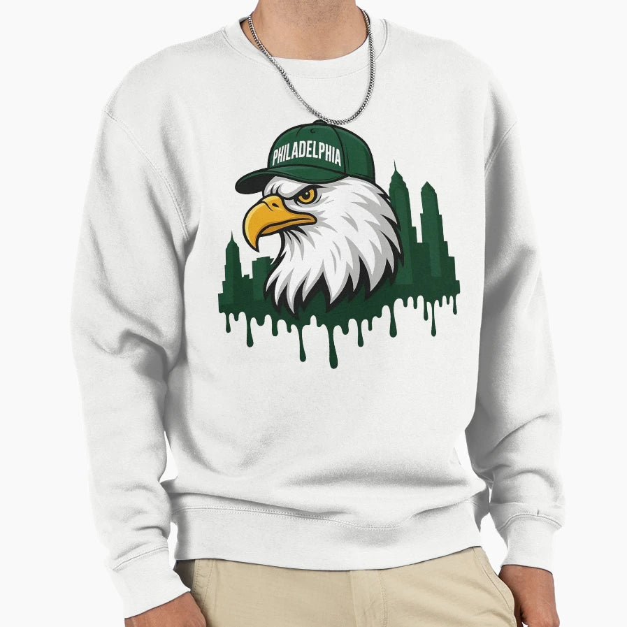 Not King Bird Gang Football Sweatshirt - Fun Novelty Design Men Women - T-Shirt, Sweatshirt, Hoodie