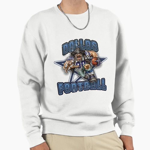 Dallas Football Sweatshirt - Custom Art Print for Adults - T-Shirt, Sweatshirt, Hoodie