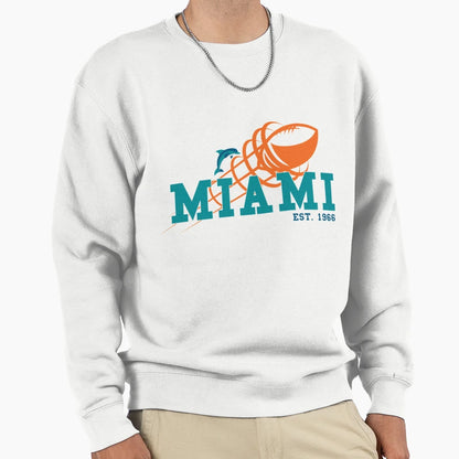 Miami Sports Team Est 1966 Sweatshirt - Streetwear Style for Adults - T-Shirt, Sweatshirt, Hoodie