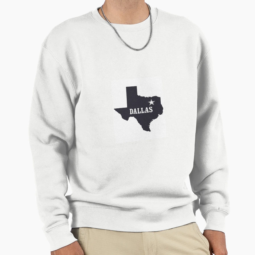 Texas Sweatshirt - Custom Art Print for Adults - T-Shirt, Sweatshirt, Hoodie