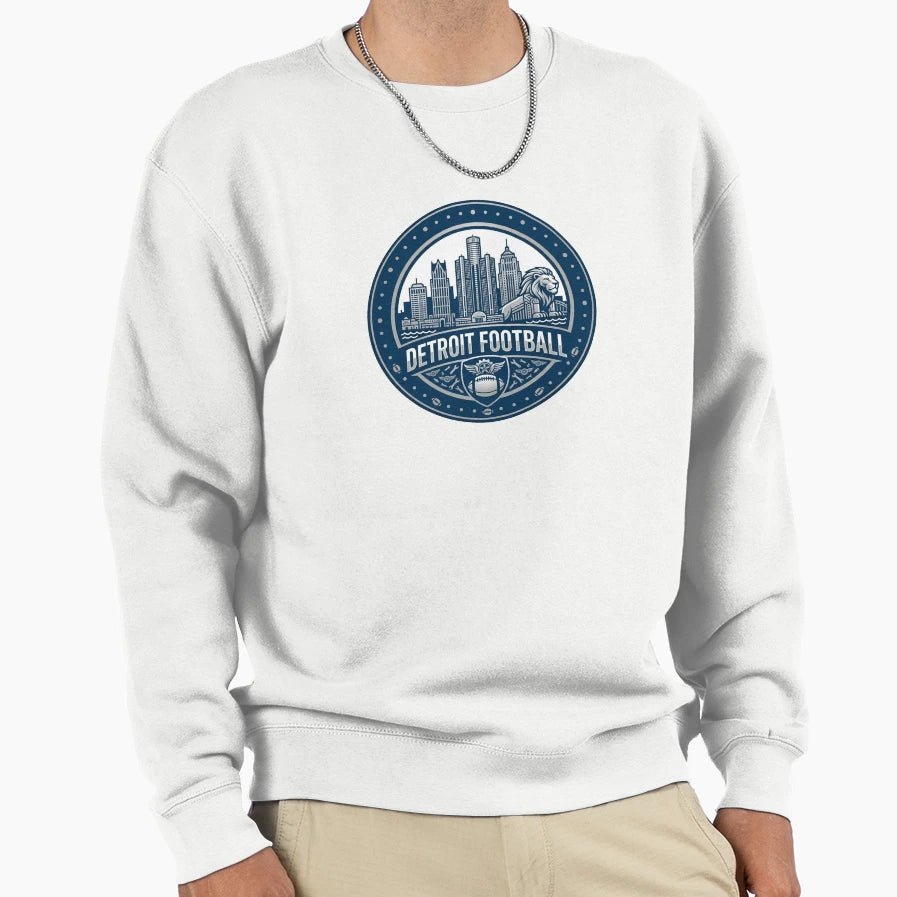 Detroit Lions Sweatshirt - Graphic Print Men Women - T-Shirt, Sweatshirt, Hoodie