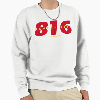 816 Kansas City Football Sweatshirt - Aesthetic Graphic Men Women - T-Shirt, Sweatshirt, Hoodie