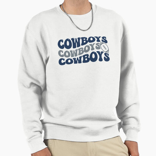 Cowboys Football Sweatshirt - Trendy Graphic Men Women - T-Shirt, Sweatshirt, Hoodie
